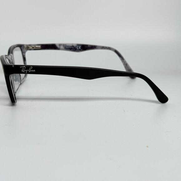 RAY-BAN RB5228 5405 Black Matte/Gray Eyeglasses Frame 53-17-140 H19521 - Picture 2 of 7